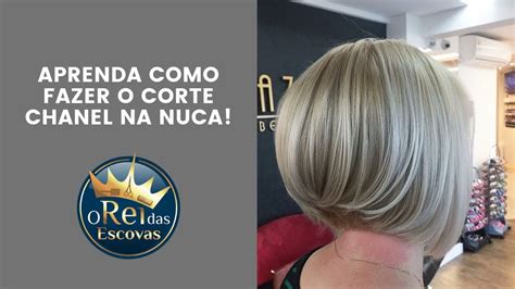 APRENDA COMO FAZER O CORTE CHANEL NA NUCA!.